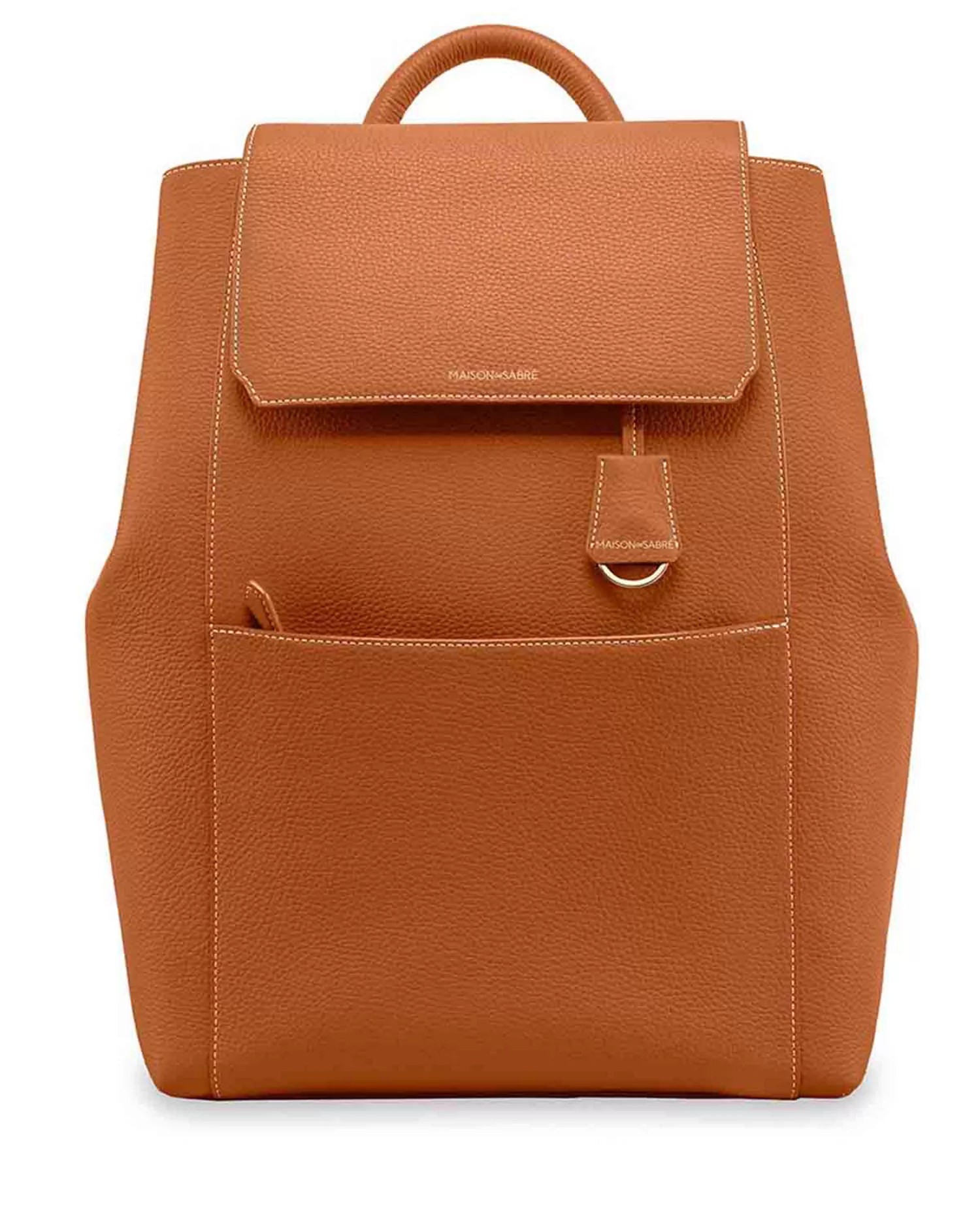 Large Leather Soft Backpack - Зображення 2