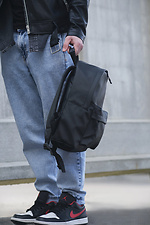 Men's Backpack Compact Skin Black - Image 2
