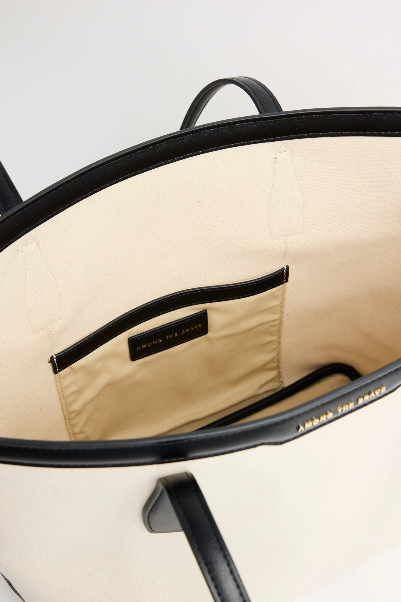 Natural Canvas Black Bag - Зображення 2