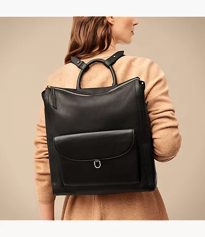 Leather Women's Backpack