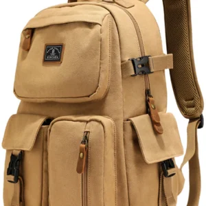 Canvas Travel Backpack Stylish Rucksacks For Women