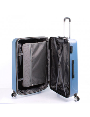 LeBagage - Large Suitcase - 74 cm - 4 Double Wheels - ABS - Зображення 2