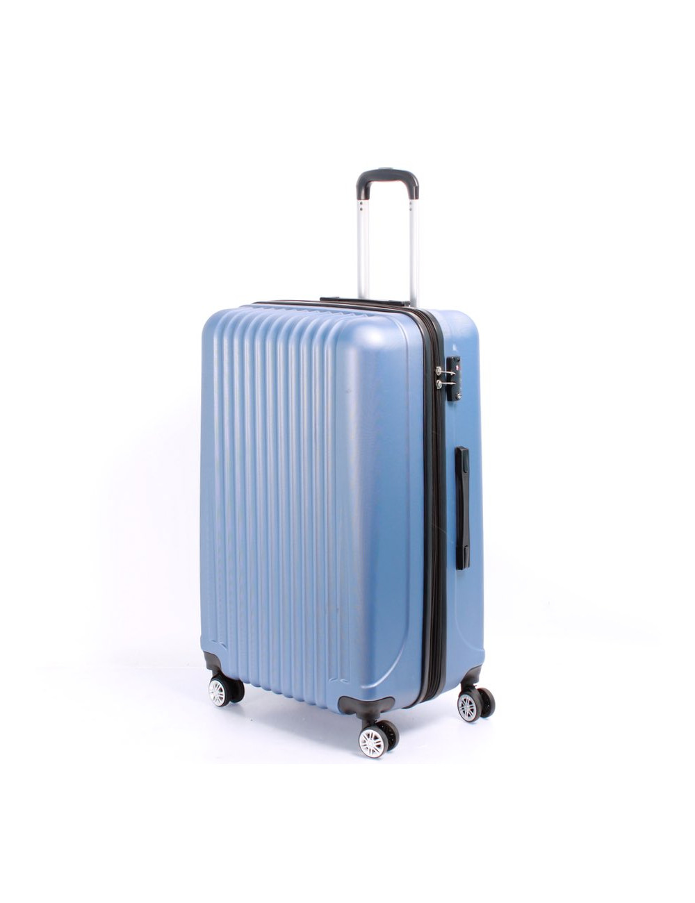 LeBagage - Large Suitcase - 74 cm - 4 Double Wheels - ABS
